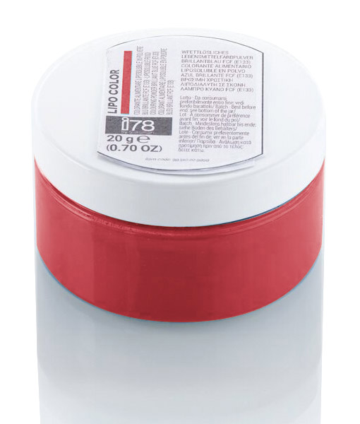 Silikomart i78 Red Azo-Free Hydrosoluble Food Colouring Powder - 25 g