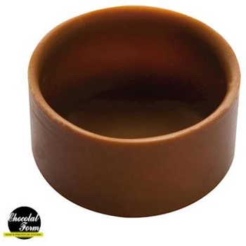 Chocolat Form Round Open Praline Polycarbonate Chocolate Mould