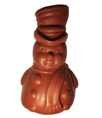 Cabrellon 131.5 mm Snowman Polycarbonate Chocolate Mould