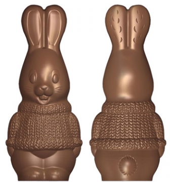 Cabrellon Easter Bunny Polycarbonate Chocolate Mould