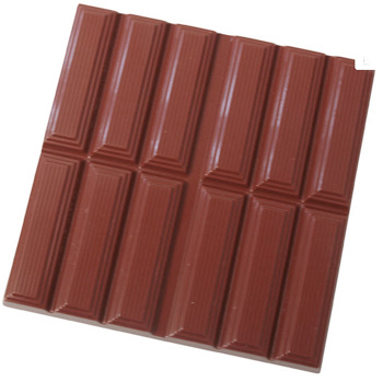 Cabrellon 80g Finger Break Apart Bar Polycarbonate Chocolate Mould