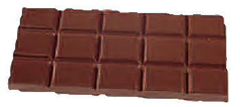 Cabrellon 50g Break Apart Bar Polycarbonate Chocolate Mould