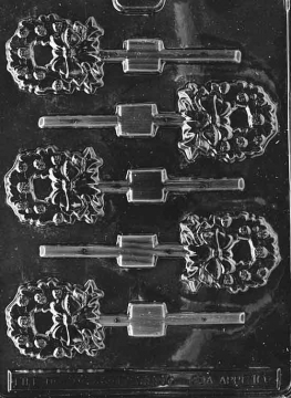 Wreath Lollipop Chocolate Mould