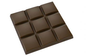 Implast 50g Square Break Apart Bar Polycarbonate Chocolate Mould