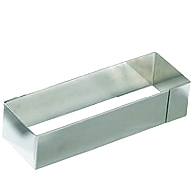 Mallard Ferriere Rectangular Stainless Steel Frame 8cm x 3cm x 3cm high (pack of six))