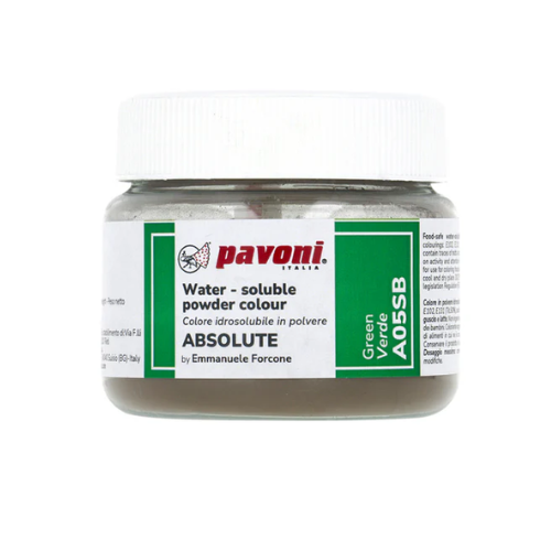 Pavoni Water Soluble Colouring Powder - Green