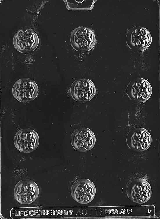 Bite Size Stylised Flower Chocolate Mould