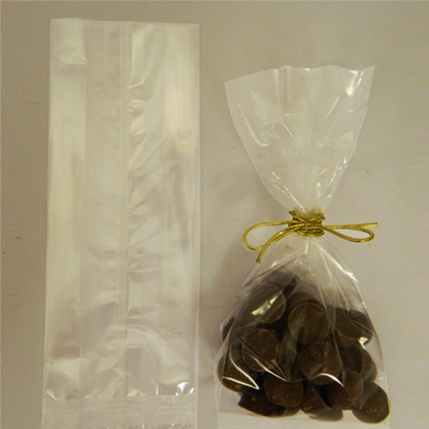 Clear Chocolate Bags (40mm x 75mm x 200mm) - pack of 100