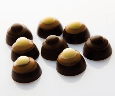 Chocolat Form Domed Round Praline Polycarbonate Chocolate Mould