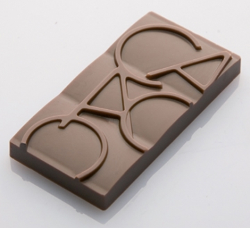 Chocolat Form 20g Cacao Design Bar Polycarbonate Chocolate Mould