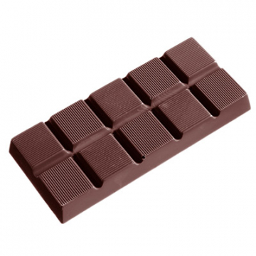 Chocolate World 41g Chocolate Bar Polycarbonate Mould