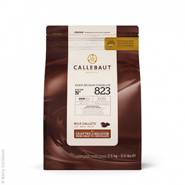 Callebaut 33.6% Milk Chocolate Callets - 2.5kg Bulk Pack