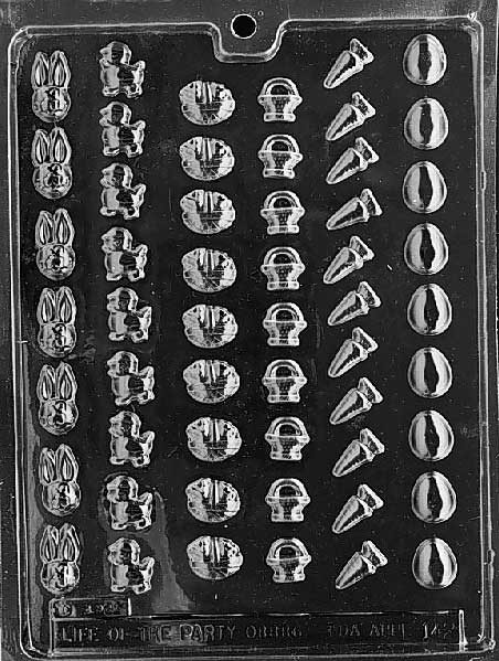 Tiny Easter Pieces Chocolate Mould