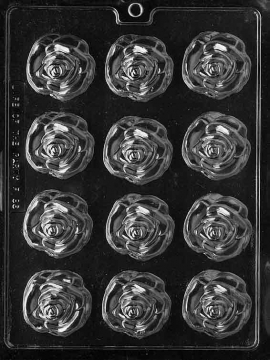 Medium Open Rose Chocolate Mould