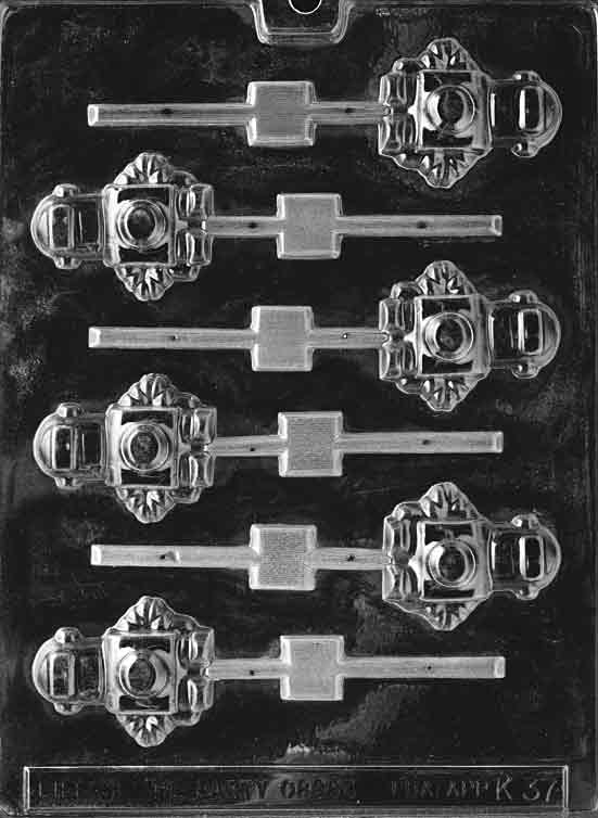 Robot Lollipop Chocolate Mould