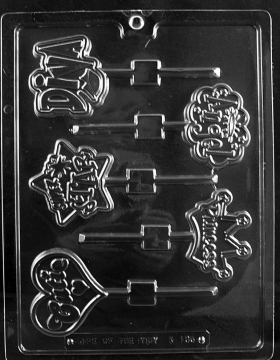 Girly Lollipop Chocolate Mould