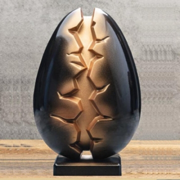 Pavoni 215mm Abyss Easter Egg Thermoformed Chocolate Mould Kit