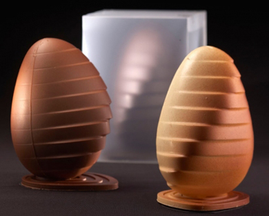 Pavoni 200mm Easter Egg Thermoformed Chocolate Mould Kit