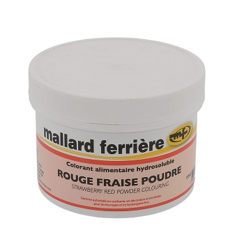 Mallard Ferriere Water Soluble Colouring Powder - Strawberry Red - 50g