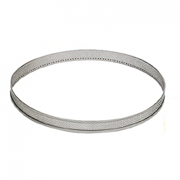 Mallard Ferriere Perforated Tart Ring Dia 7cm x H 2cm