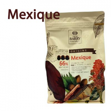Cacao Barry Mexique 66% Dark Chocolate Couverture - 2.5kg Bag