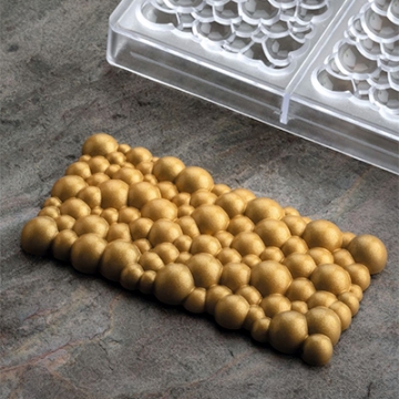Pavoni Sparkling 100g Polycarbonate Chocolate Mould by Fabrizio Fiorani