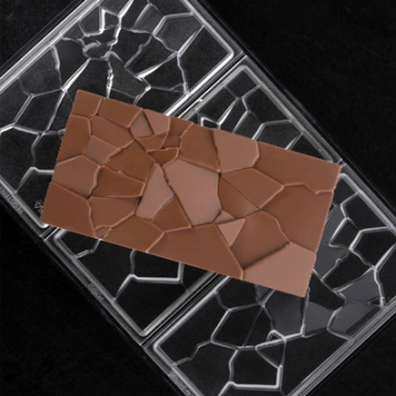 Pavoni Crush 100g Polycarbonate Chocolate Mould by Fabrizio Fiorani