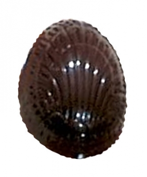 Cacao Barry 33mm Striped Small Easter Egg Polycarbonate Chocolate Mould