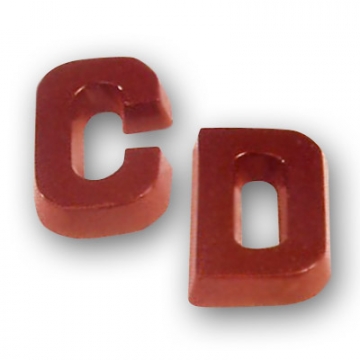 Cabrellon Alphabet Polycarbonate Chocolate Mould