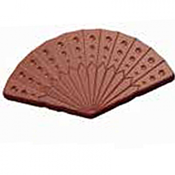 Cabrellon Small Fan Polycarbonate Chocolate Mould