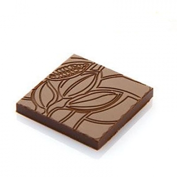 Chocolat Form 5g Cocoa Pod Pattern Tasting Bar Polycarbonate Chocolate Mould