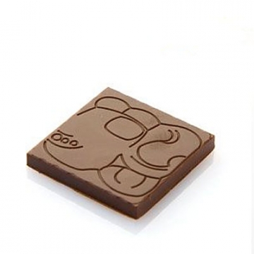 Chocolat Form 5g Aztec Square Tasting Bar Polycarbonate Chocolate Mould