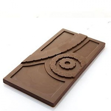 Chocolat Form 115g Mayan Wheel Design Bar Polycarbonate Chocolate Mould