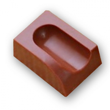 Martellato Rectangular Praline with Groove Polycarbonate Chocolate Mould