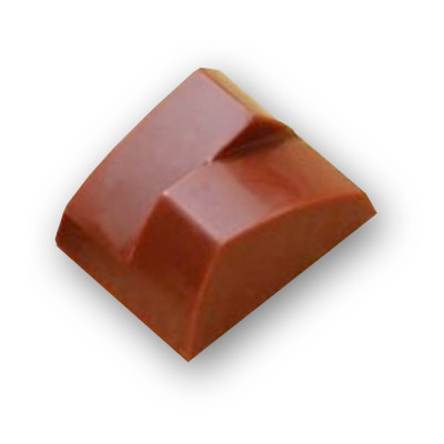 Martellato Double Upright Triangle Praline Polycarbonate Chocolate Mould