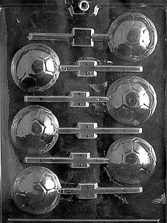 Football Lollipop Chocolate Mould