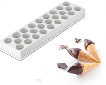 Silikomart Silicone Mold for Ice Cream Pops: Tango Shape, 12 Cavities