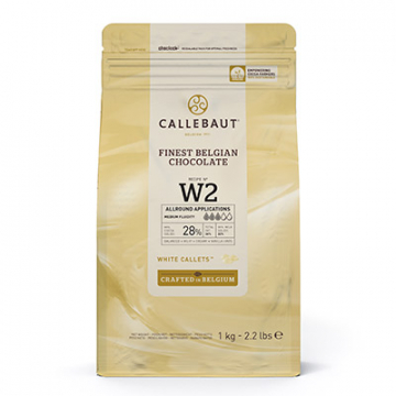 Callebaut 28% White Chocolate - 1kg - Callets