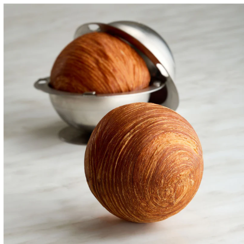 Pavoni Sphere Croissant Stainless Steel Mould