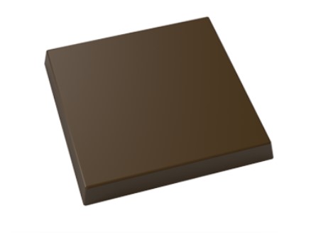Implast 75mm x 75mm Flat Bar Polycarbonate Chocolate Mould