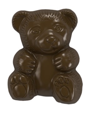 Implast 10g Teddy Bear Polycarbonate Chocolate Mould