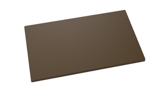 Implast 255mm x 154mm Flat Bar Polycarbonate Chocolate Mould