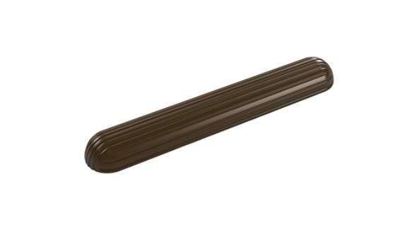 Implast 7g Striped Slim Bar Polycarbonate Chocolate Mould
