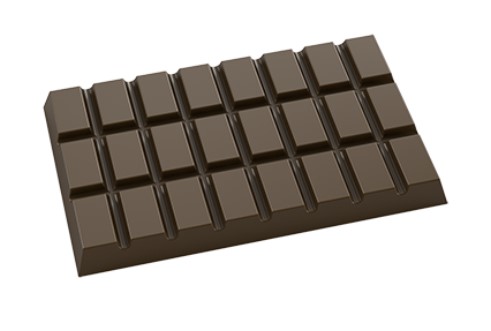 Implast 96g Break Apart Bar Polycarbonate Chocolate Mould