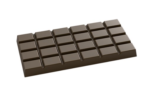 Implast 12g Mini Break Apart Bar Polycarbonate Chocolate Mould