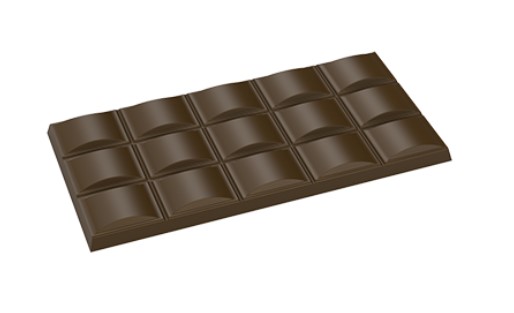 Implast 40g Break Apart Bar Polycarbonate Chocolate Mould