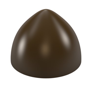 Implast 28mm Pointed Dome Praline Polycarbonate Chocolate Mould