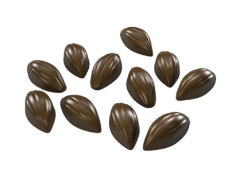Implast 1g Mini Cocoa Pods Polycarbonate Chocolate Mould