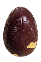 Cacao Barry 150mm Plain & Striped Easter Egg Polycarbonate Chocolate Mould