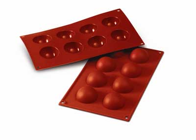 Silikomart SF004 5cm Half Sphere Professional Silicon Mould